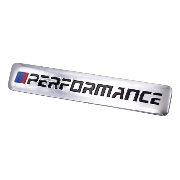 New Car Sticker Performance Sport Metal Logo