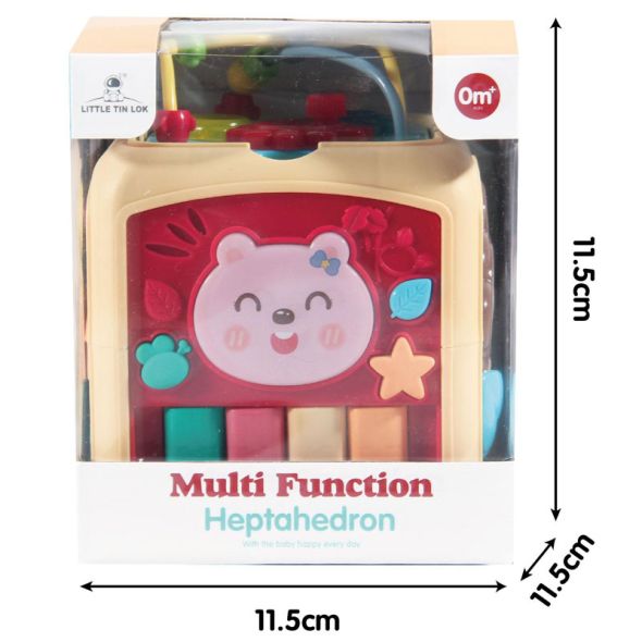 Multi-Function Piano Cube with Light & Sound