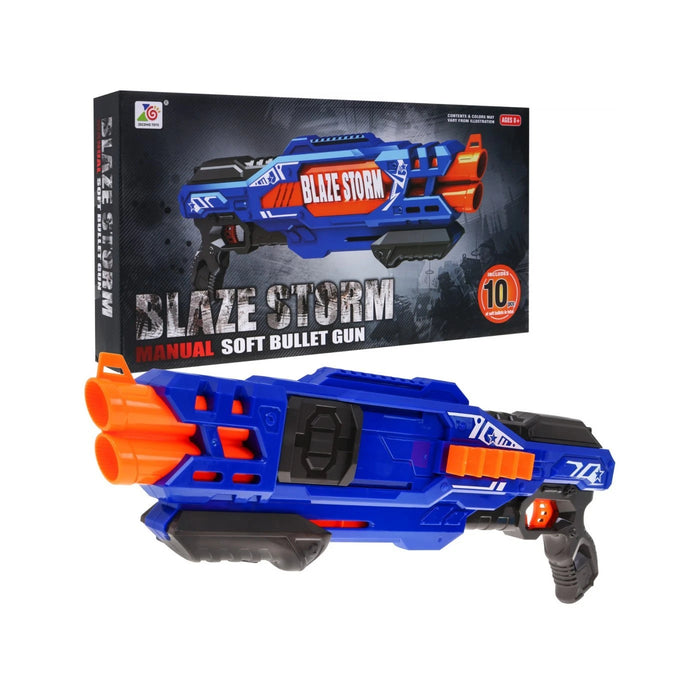 Manual Blaze Storm Soft Bullet Gun