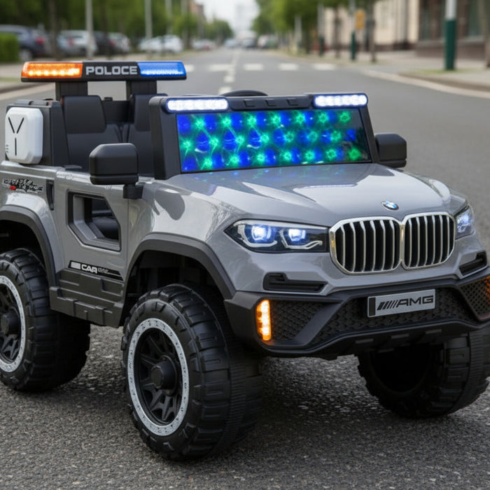 BMW Kids Police Ride on Jeep