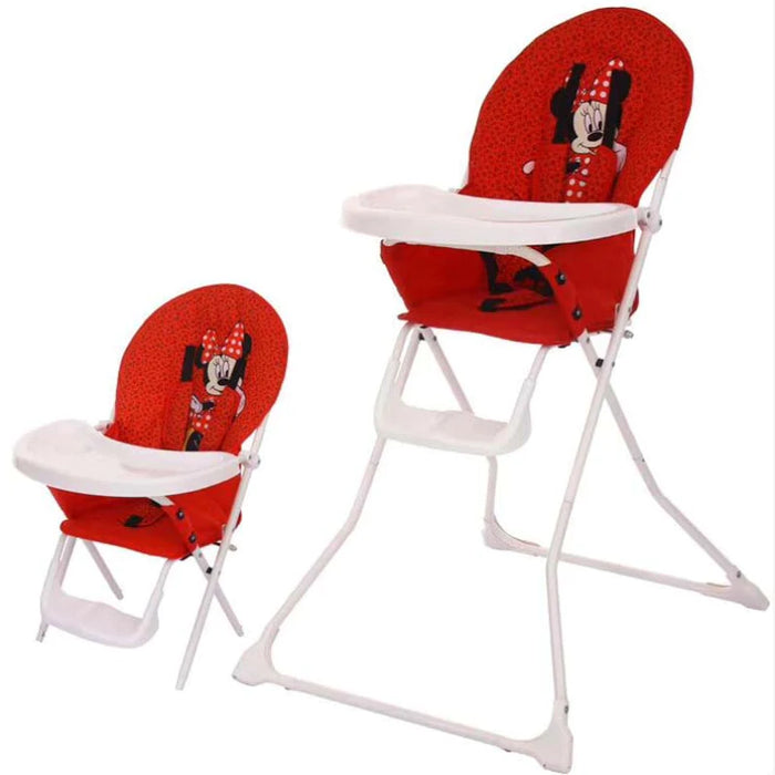 2 in 1 Minnie Mouse Theme Highchair