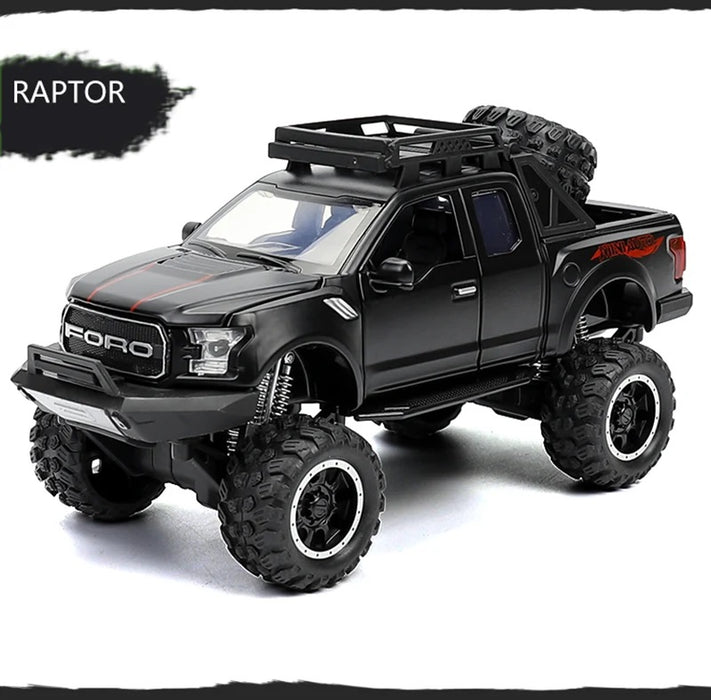Diecast Ford-F150 Raptor Pick-up Truck