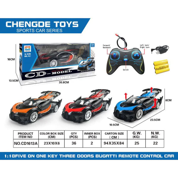 Rechargeable RC CD-Model Car