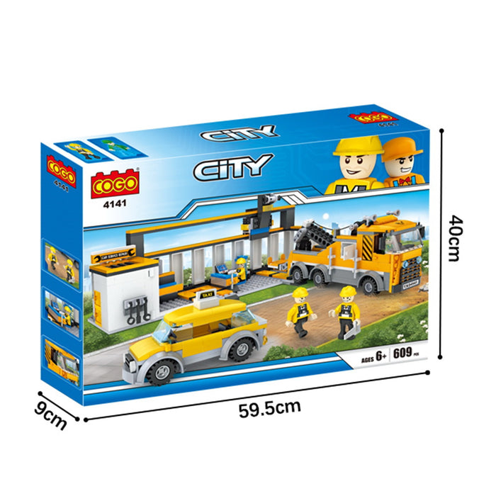 COGO Car Garage Building Blocks