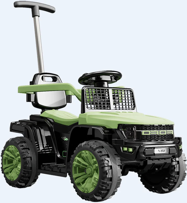 Comfortable Ride on Jeep with Handle