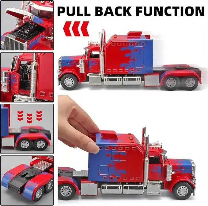 Diecast Optimus  Prime Truck with Light & Sound
