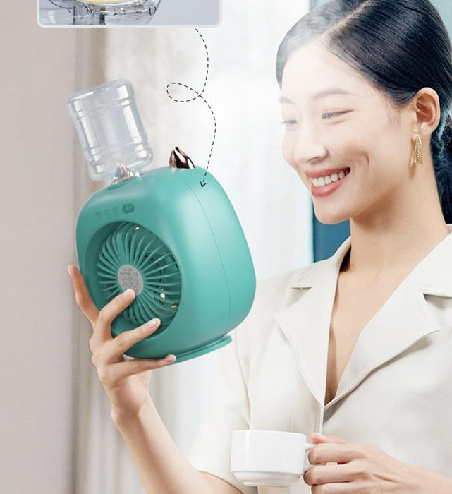 2 in 1 Monster Portable Mist Spray Fan