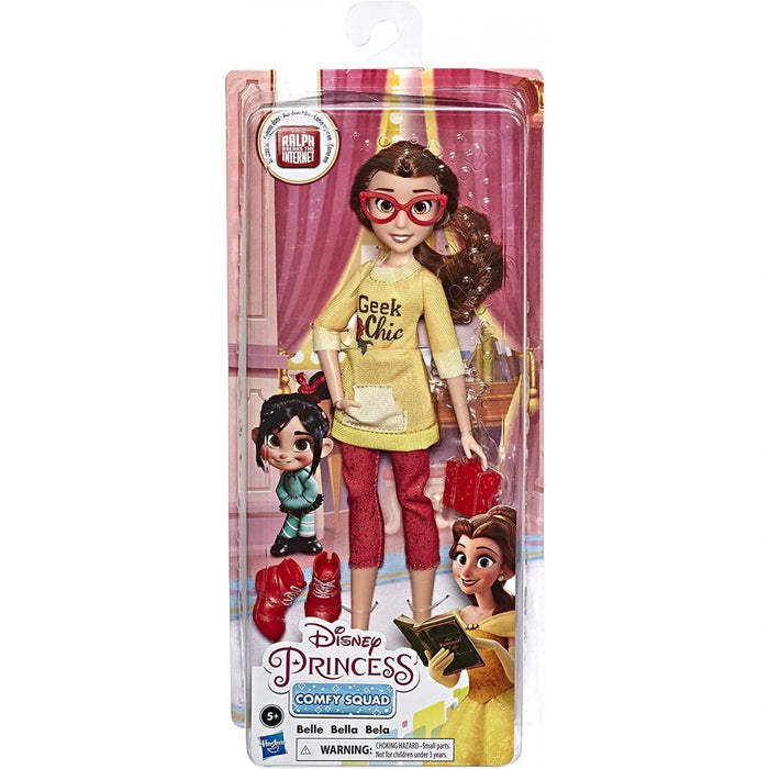 Hasbro Disney Princess Comfy Squad Belle Doll E8401
