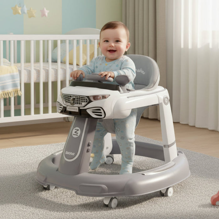 Elegant Car Shape Baby Walker