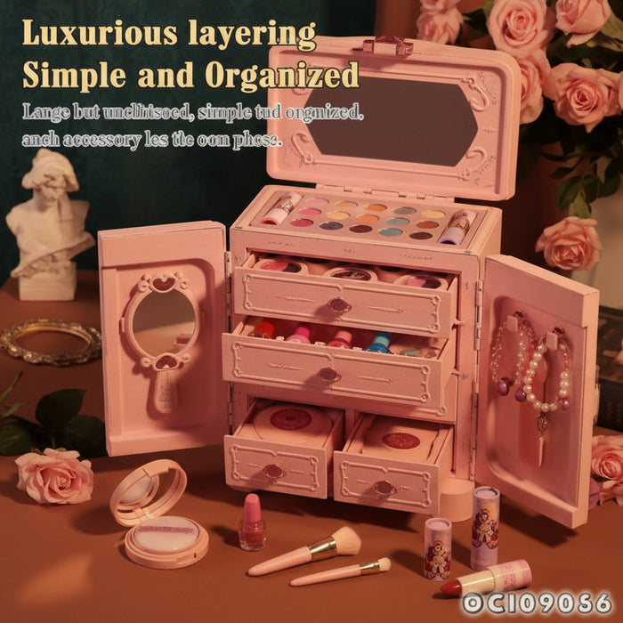 Portable Princess Wardrobe Makeup Case