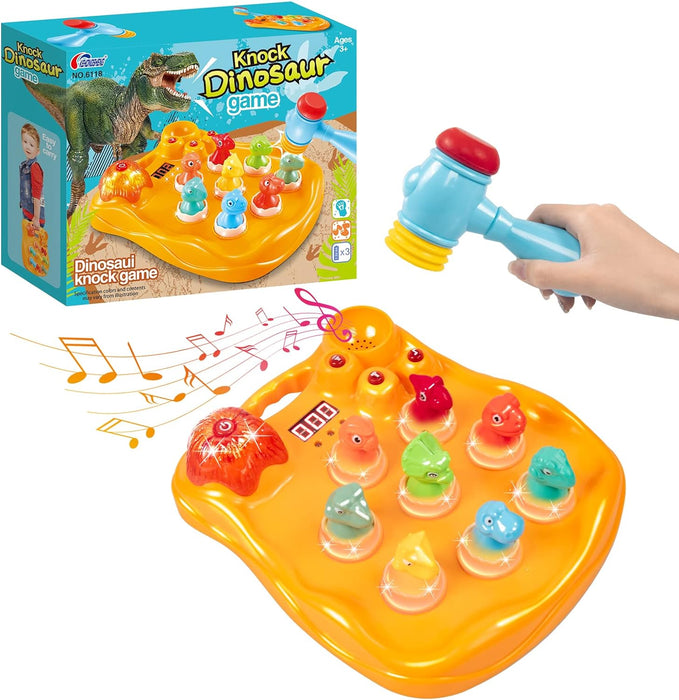 Knock Dinosaur Game with Light & Sound