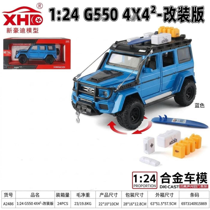Diecast Mercedes Benz Brabus G550 Jeep with Light & Sound