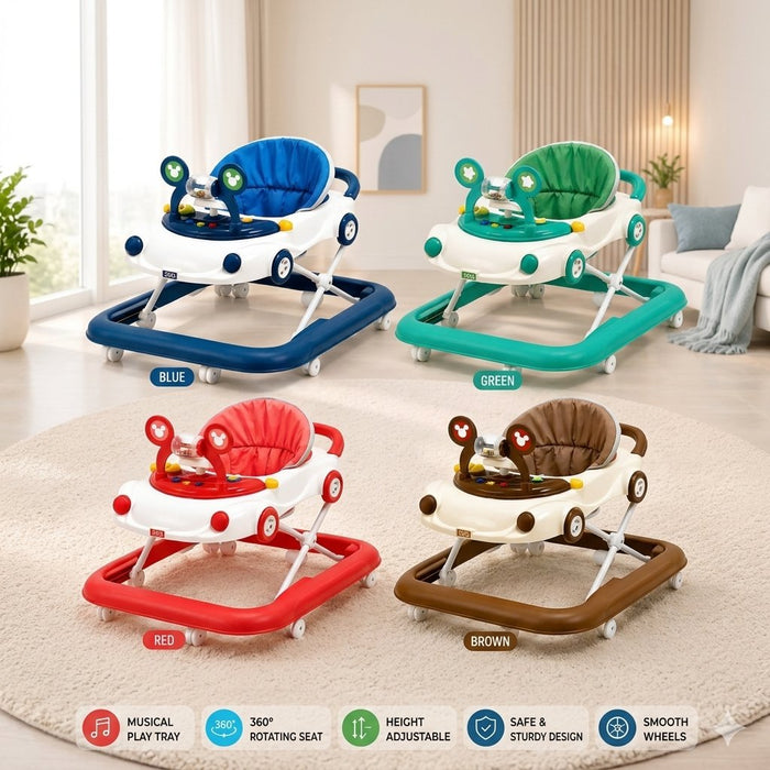Musical Play Tray Baby Walker