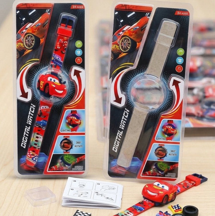 McQueen Car  Digital Wrist Watch
