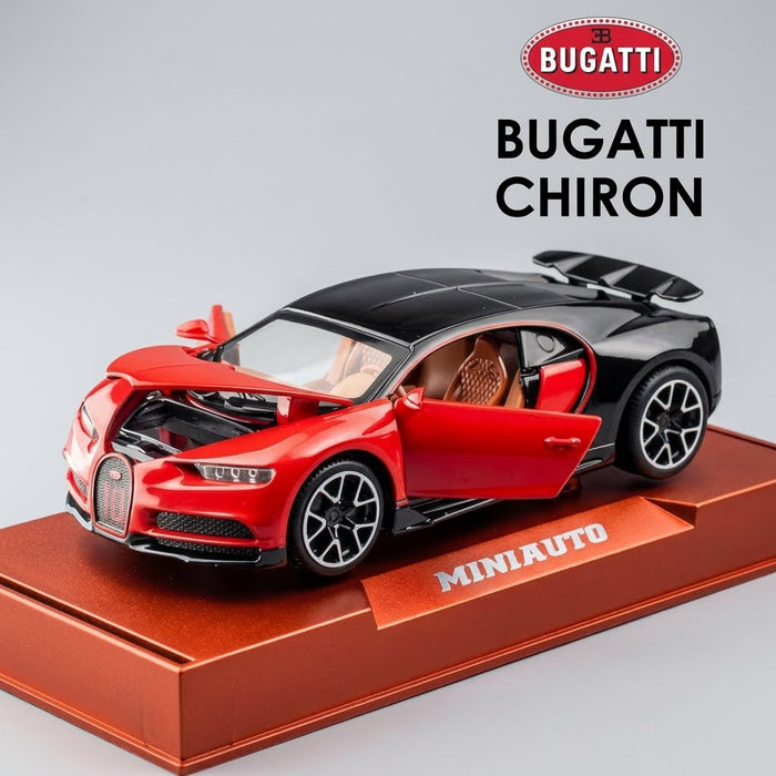 Diecast Mini Bugatti Chiron Car
