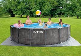 Intex Round Above Ground Swinmming Pool
