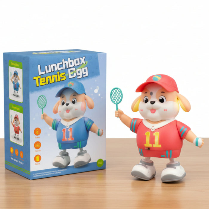 Musical Dancing Tennis Dog with Light & Sound