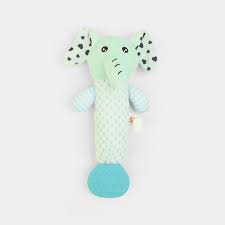 Elephant Shape Soft Baby Rattle