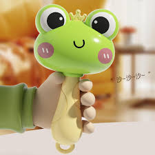 Frog Prince Theme Baby Rattle