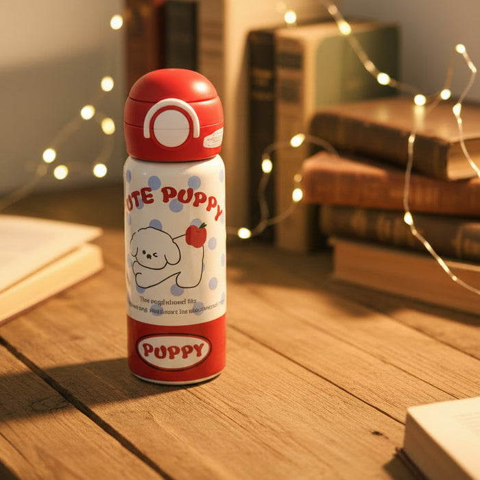 Puppy Theme Water Bottle