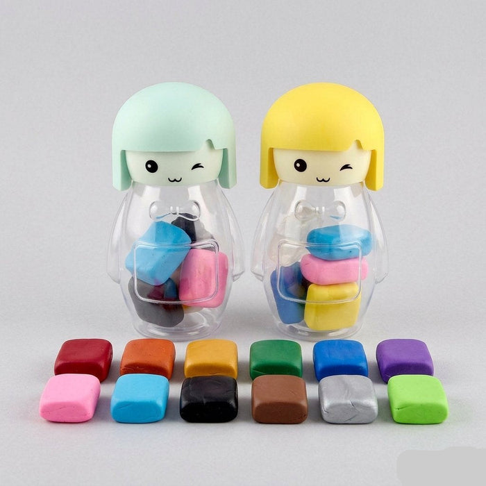 Japanese Doll  Play Dough 12 Colors