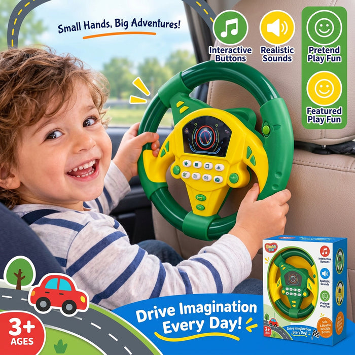 Simulation Steering Wheel for Kids