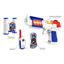 Police Force Gun Set with Walkie Talkie