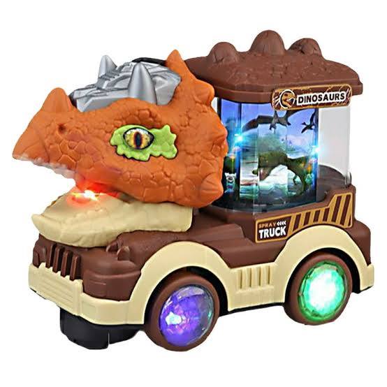 Interactive Electric Dinosaur Spray Car