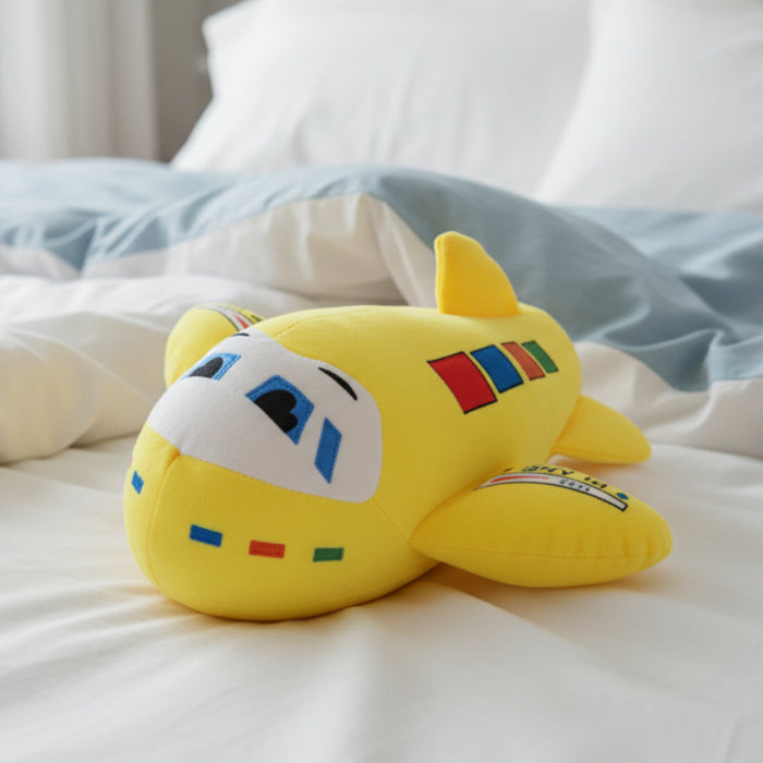 Soft Stuff Beans Jumbo Jet Toy