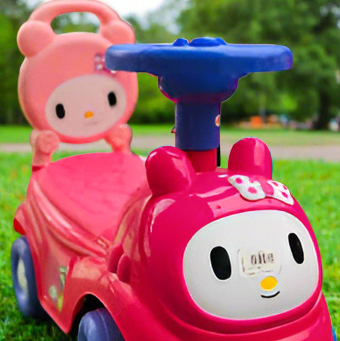 Hello Kitty Push Car with Light & Sound