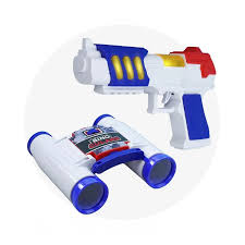 Police Force Gun Set with Walkie Talkie