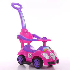 Classical Theme Baby Push Car with Handle