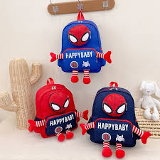 Happy Spider Man School Bag