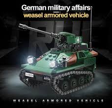 Wiesel Military Tank  with Light