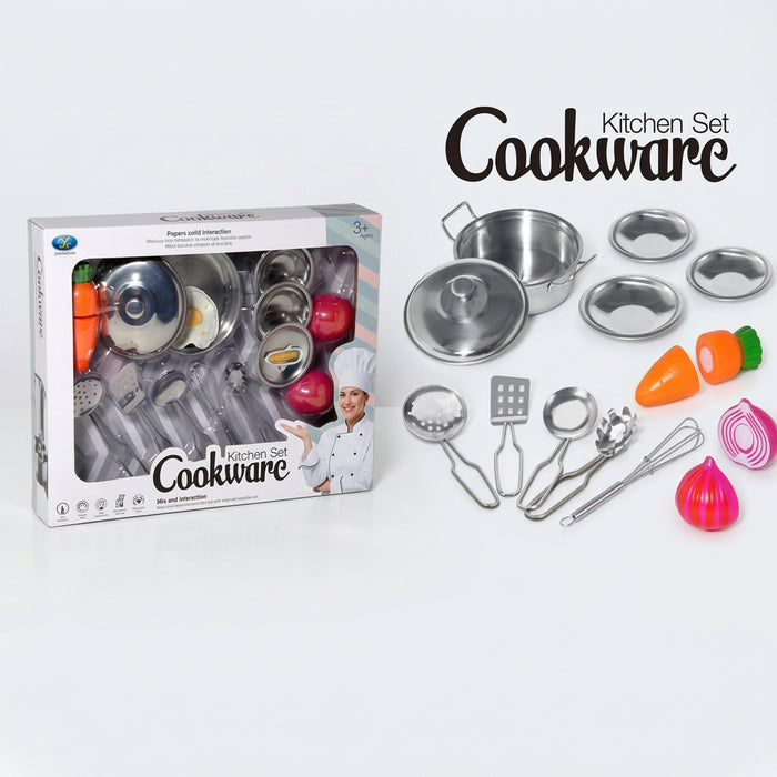 Kids Cookware Kitchen Set 12 Pieces
