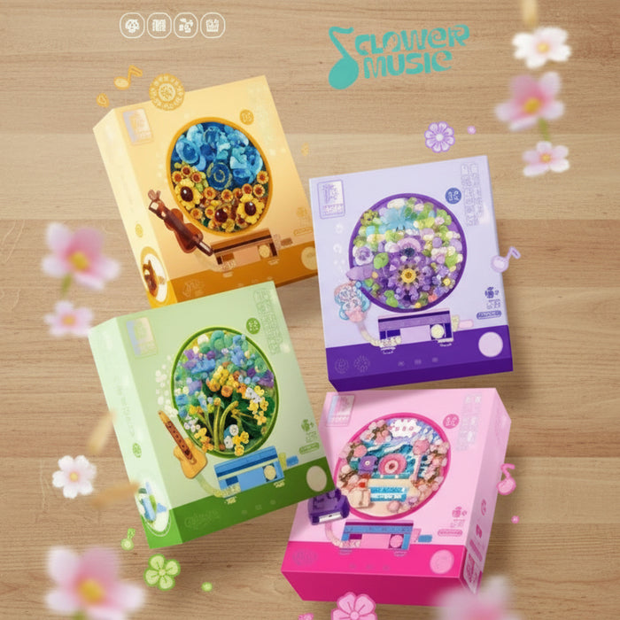 Sembo Flower Building Blocks Set