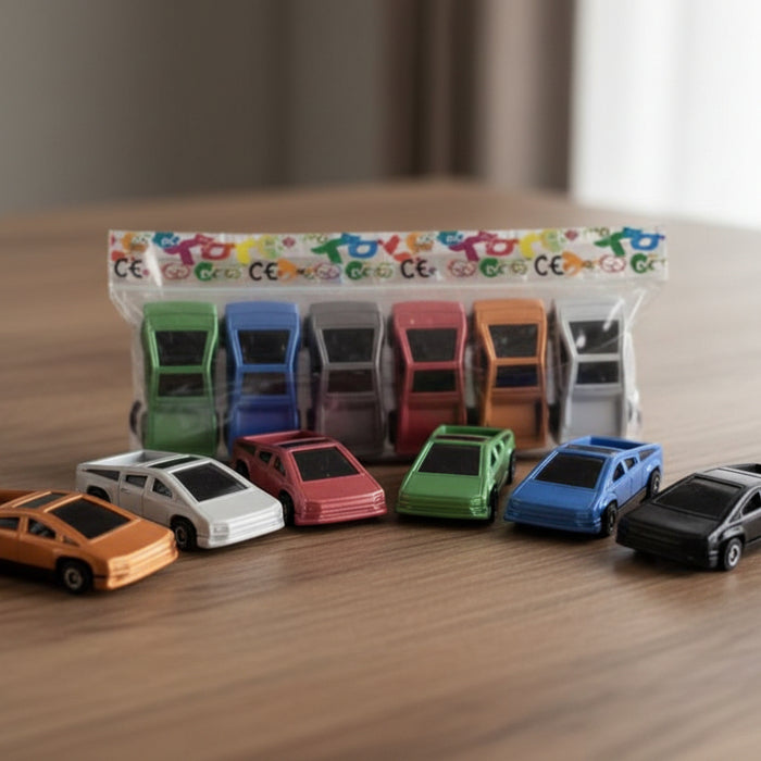 Mini Inertial Racing Car Pack of 6