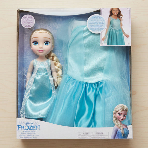 Disney Frozen Doll with Sparkling Blue Dress 20767