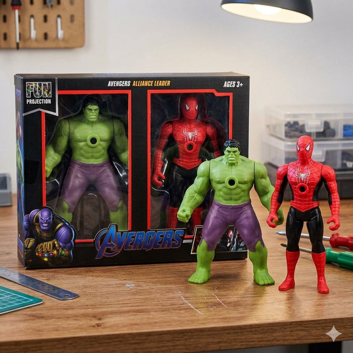 Avengers  Action Figure with Projection Light