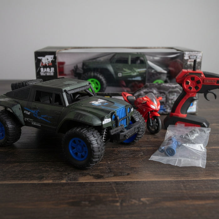 Remote Control Jeep with Smoke