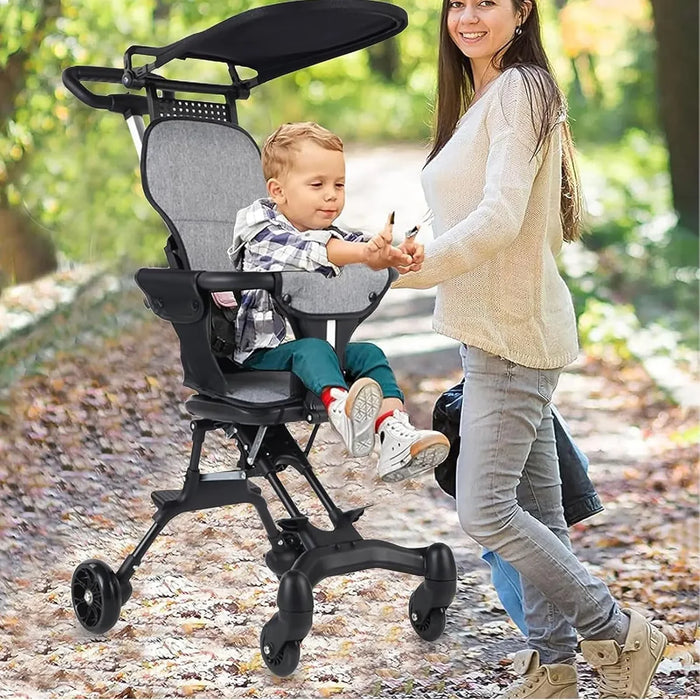 Premium Foldable Baby Stroller with Sunshade