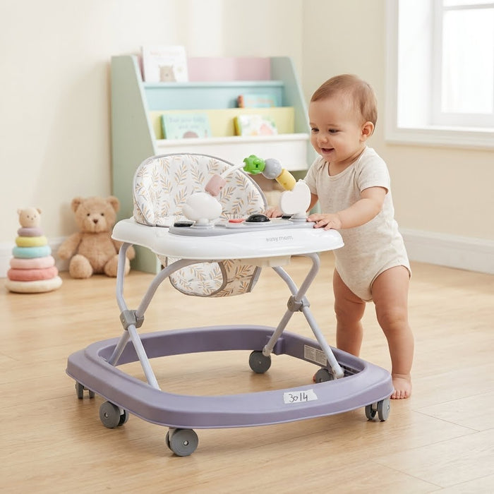 Easy Mom Beaded Toy Bar Baby Walker