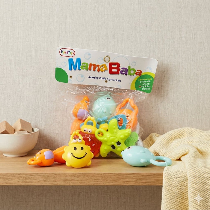 Amazing Baby Rattle Pack of 8