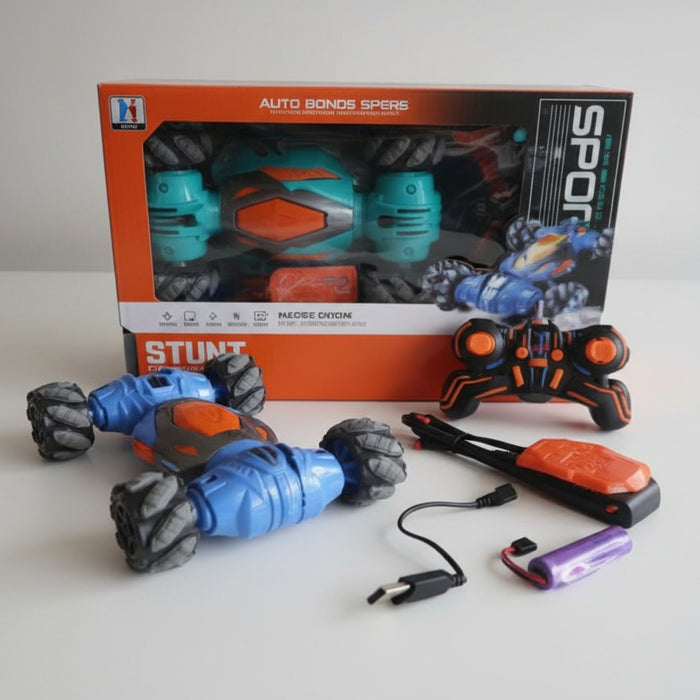 Rechargeable Remote Control Stunt Car