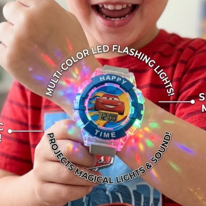 Lightning McQueen Cars Watch with Music