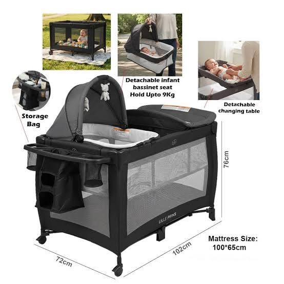 4-in-1 Infantes Premium Baby Playpen