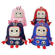 Robot Theme School Bag