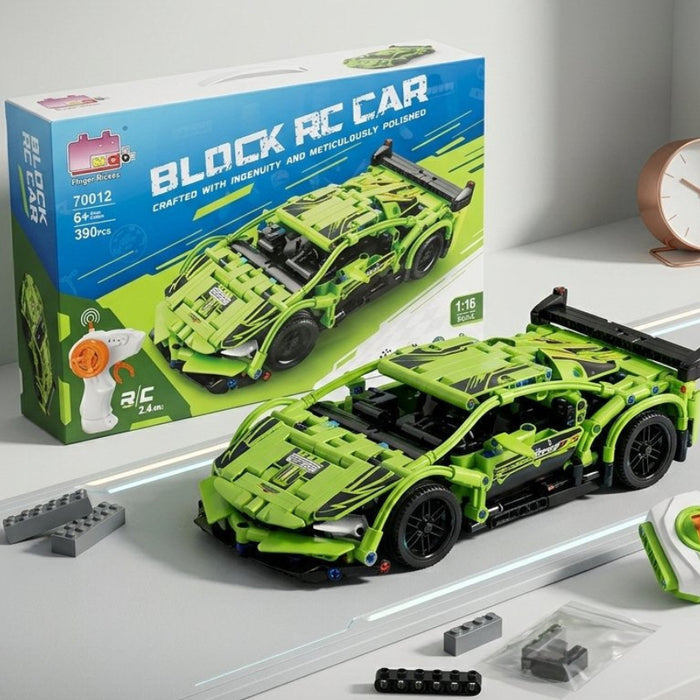 Stem RC Car Brick Blocks 390 Pieces