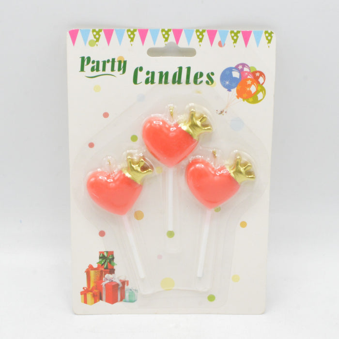 Chrome Heart Party Candle