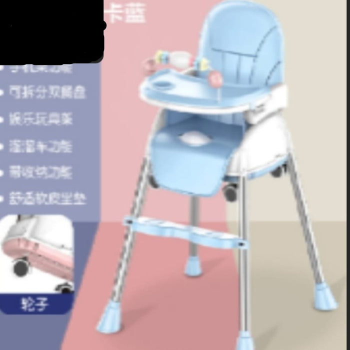 Folding Baby Adjustable High Chair